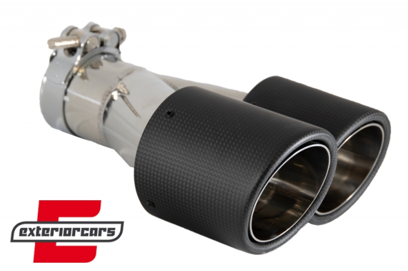 Univerzalni nastavci auspuha Carbon look-mat obrada, GJET-024