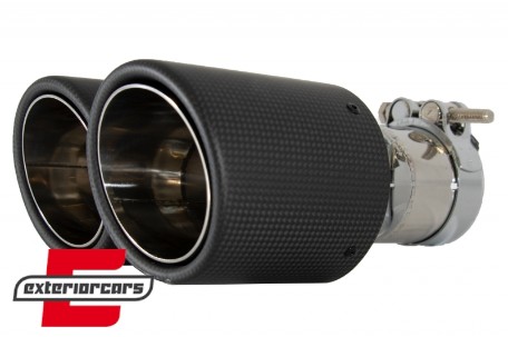 Univerzalni nastavci auspuha Carbon look-mat obrada, GJET-024