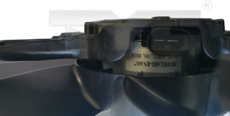 Ventilator / Renault Megane III + Scenic III (2008-2016), 828-0007