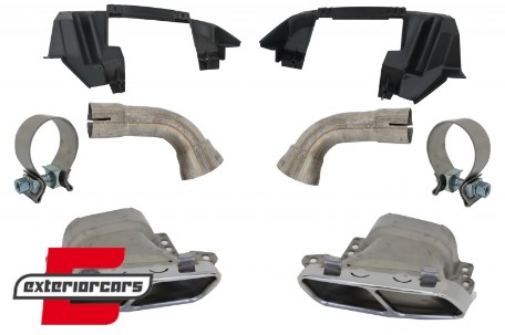 Zadnji branik A45 AMG dizajn / Mercedes A-klasa W176 (2012-2018), RBMBW176AMG