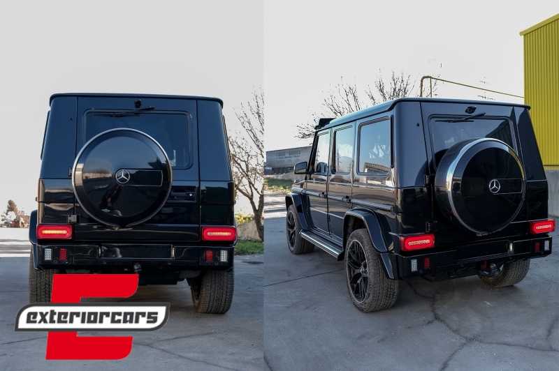 Zadnji branik G63 G65 AMG dizajn / Mercedes G-klasa W463 (1989-2017), RBMBW463B