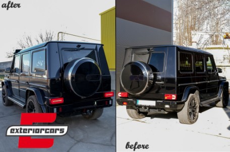 Zadnji branik G63 G65 AMG dizajn / Mercedes G-klasa W463 (1989-2017), RBMBW463B
