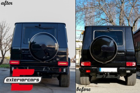 Zadnji branik G63 G65 AMG dizajn / Mercedes G-klasa W463 (1989-2017), RBMBW463B