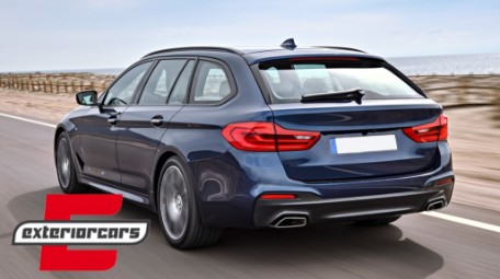 Zadnji branik M paket dizajn / BMW serije 5 karavan G31 (2017-), RBBMG31MT