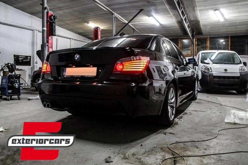 Zadnji branik M paket (PDC 18mm) / BMW serije 5 E60 LCI (2007-2010), RBBME60MTPDC18
