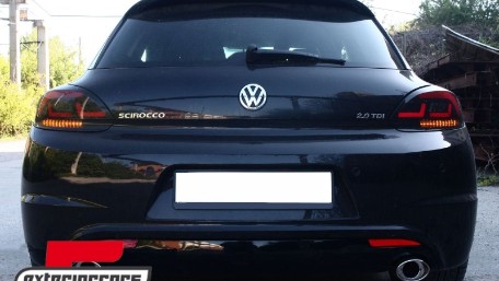 Zadnji branik R20 dizajn / VW Scirocco Mk3 III (2008-2014), ZTVW09