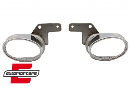 Zadnji branik RS4 dizajn (chrome) / Audi A4 B9 8W (2016-2019) limuzina, RBAUA4B9RS
