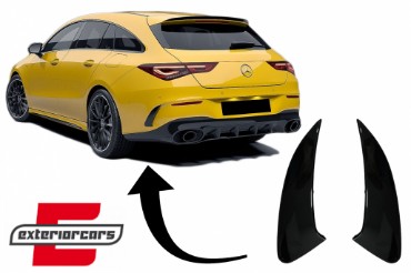 Zadnji flapovi CLA 45S dizajn (piano crna) / Mercedes CLA Shooting Brake X118 CLA Coupe C118 (2019-), RFOBW118