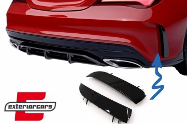 Zadnji splitteri CLA45 AMG dizajn (piano crna) / Mercedes CLA W117 C117 X117 (2013-2018), GCP-SW-MB-037
