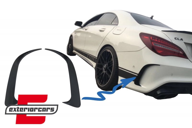 Zadnji splitteri CLA45 AMG dizajn (piano crna) / Mercedes CLA W117 C117 X117 (2013-2018), RBSPMBW117AMG