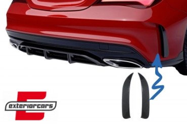 Zadnji splitteri CLA45 AMG dizajn (piano crna) / Mercedes CLA W117 C117 X117 (2013-2018), RBSPMBW117AMG2