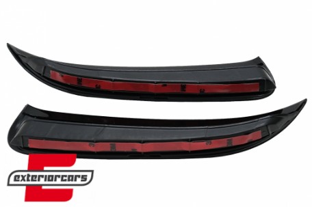 Zadnji splitteri CLA45 AMG dizajn (piano crna) / Mercedes CLA W117 C117 X117 (2013-2018), RBSPMBW117AMG2