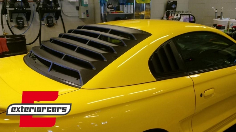 Zaštita od sunca PFT dizajn - stražnje staklo / Ford Mustang Mk6 VI (2015-2019), RWLFMUPFT