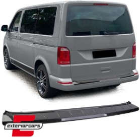 Zaštita stražnjeg branika (carbon look) / Volkswagen T5 (2003-2015) T6 (2015-2023), 41945