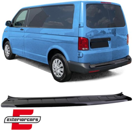 Zaštita stražnjeg branika (piano crna) / Volkswagen T5 (2003-2015) T6 (2015-2023), 41943