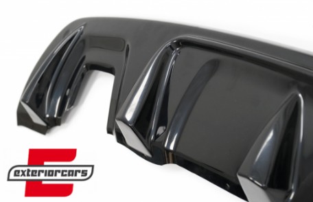 Zaštita zadnjeg branika (piano crna) / DACIA Duster 4x4 / 4x2 (2010-2017), SPRBDDPB