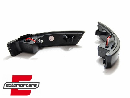 Žmigavci u retrovizorima LED SEQ (smoke) / Ford Focus Mk2 Mk3 (2007-2018) Mondeo Mk4 (2010-2014), KBFO06