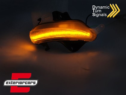 Žmigavci u retrovizoru LED SEQ (bijela) / Lexus IS XE30 III (2013-2020), KBLE03