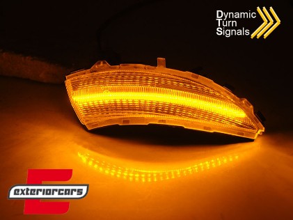 Žmigavci u retrovizoru LED SEQ (bijela) / Renault Clio IV (2016-2019), KBRE11