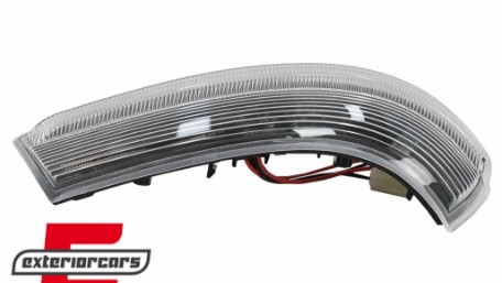Žmigavci u retrovizoru LED SEQ (bijela) / VW Golf 5 6 Plus Jetta Passat Sharan Škoda Superb (2002-2008) Seat Alhambra (2009-2010), KBVW18