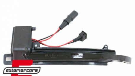 Žmigavci u retrovizoru LED SEQ (smoke) / AUDI A3 (2008-2011) A4 (2007-2011) A5 (2007-2011) A6 (2008-2010) Q3 (2011-2017), KBAU19