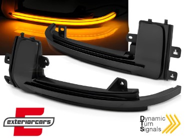 Žmigavci u retrovizoru LED SEQ (smoke) / AUDI A3 (2009-2012) A4 (2012-2015) A5 (2007-2016), KBAU14