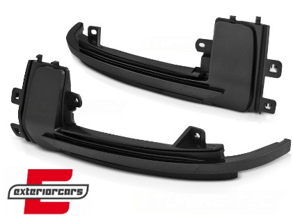 Žmigavci u retrovizoru LED SEQ (smoke) / AUDI A3 (2009-2012) A4 (2012-2015) A5 (2007-2016), KBAU14