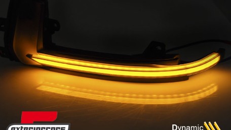 Žmigavci u retrovizoru LED SEQ (smoke) / AUDI A3 (2009-2012) A4 (2012-2015) A5 (2007-2016), KBAU14