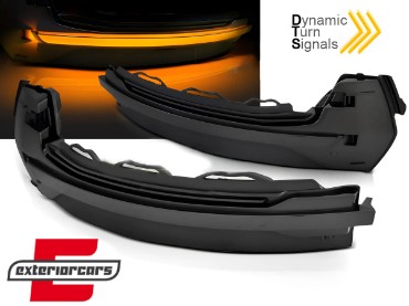 Žmigavci u retrovizoru LED SEQ (smoke) / AUDI A3 8V (2012-2019), KBAU16