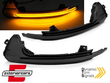 Žmigavci u retrovizoru LED SEQ (smoke) / AUDI A6 C7 (2011-2018), KBAU18