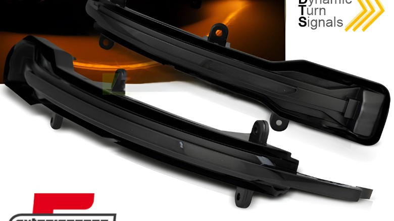 Žmigavci u retrovizoru LED SEQ (smoke) / AUDI Q5 (2012-2018) Q7 (2009-2015), KBAU15