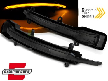 Žmigavci u retrovizoru LED SEQ (smoke) / AUDI Q5 (2012-2018) Q7 (2009-2015), KBAU15