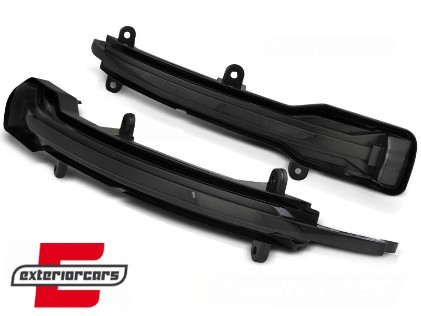 Žmigavci u retrovizoru LED SEQ (smoke) / AUDI Q5 (2012-2018) Q7 (2009-2015), KBAU15