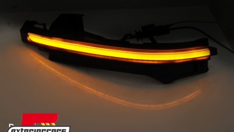 Žmigavci u retrovizoru LED SEQ (smoke) / AUDI Q7 4M (2016-2019), KBAU22