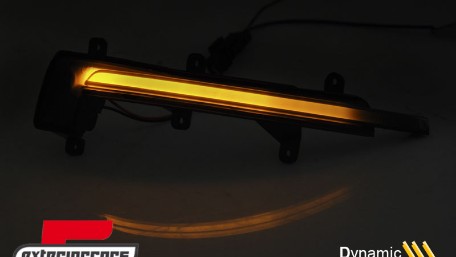 Žmigavci u retrovizoru LED SEQ (smoke) / AUDI TT 8J (2006-2014) R8 (2007-2016), KBAU17