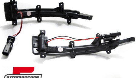 Žmigavci u retrovizoru LED SEQ (smoke) / AUDI TT 8J (2006-2014) R8 (2007-2016), KBAU17