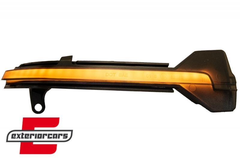 Žmigavci u retrovizoru LED SEQ (smoke) / BMW 5er F10 F11 F07 LCI (2014-2017) 6er F12 F13 F06 LCI (2014-2018) 7 F01 LCI (2012-2015), KBBM28