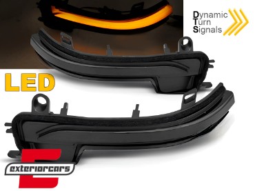 Žmigavci u retrovizoru LED SEQ (smoke) / BMW serije 2 F45 F46 (2014-2019) X1 F48 (2015-2022), KBBM37