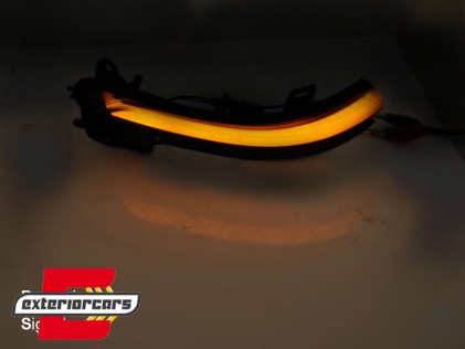 Žmigavci u retrovizoru LED SEQ (smoke) / BMW serije 2 F45 F46 (2014-2019) X1 F48 (2015-2022), KBBM37