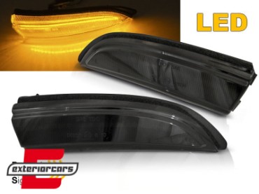 Žmigavci u retrovizoru LED SEQ (smoke) / Ford Fiesta Mk7 (2013-2016), KBFO14