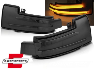 Žmigavci u retrovizoru LED SEQ (smoke) / MERCEDES G klasa W463 (2012-2018) ML klasa W166 (2011-2015) R klasa W251 (2010-2017), KBME03