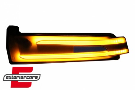 Žmigavci u retrovizoru LED SEQ (smoke) / MERCEDES W176 W246 W204 W216 W218 W212 X204 W221, KBME01