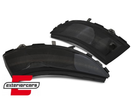 Žmigavci u retrovizoru LED SEQ (smoke) / Renault Clio IV (2016-2019), KBRE12