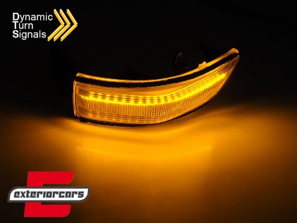 Žmigavci u retrovizoru LED SEQ (smoke) / Subaru Forester Outback Legacy Tribeca (2008-2014), KBSU03