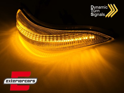 Žmigavci u retrovizoru LED SEQ (smoke) / Toyota Yaris III P13 (2011-2019), KBTO11
