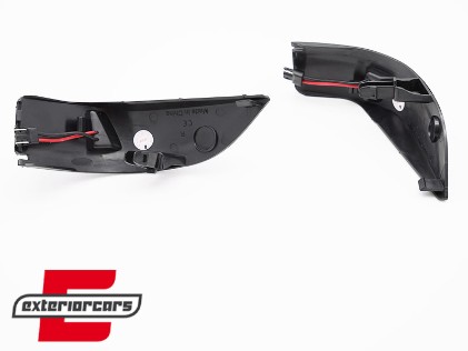 Žmigavci u retrovizoru LED SEQ (smoke) / Toyota Yaris III P13 (2011-2019), KBTO11
