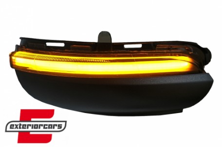 Žmigavci u retrovizoru LED SEQ (smoke) / VW Golf 6 (2008-2013) Touran (2010-2015), KBVW21