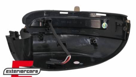 Žmigavci u retrovizoru LED SEQ (smoke) / VW Golf 6 (2008-2013) Touran (2010-2015), KBVW21