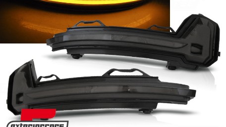 Žmigavci u retrovizoru LED SEQ (smoke) / VW Tiguan II (2015-2020), KBVW13