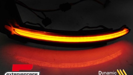 Žmigavci u retrovizoru LED SEQ (smoke) / VW Tiguan II (2015-2020), KBVW13